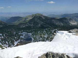 Looking North/Northeast from Switchback across Cooney Lake