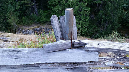 Railing deterioration