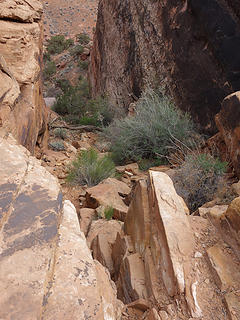 Pritchett descent gully
