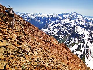 Steep, Loose Rock