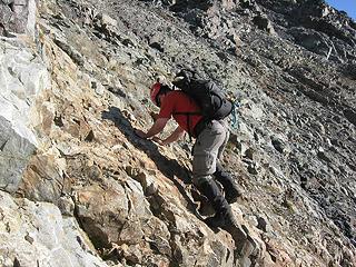 Mark on the South Face