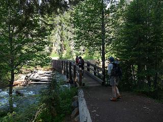 Crossing the Teanaway