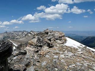 Summit shot on top of Swithback, looking to the north