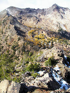 10-18-09- traverse to ingalls pass fom longs pk