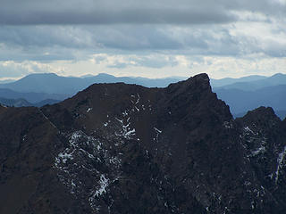 Zoom of Hawkins Mtn