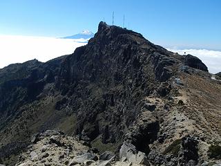 the south peak with Orizaba behind