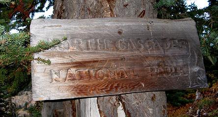 Big National Park sign