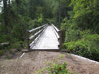 bridge over the West Fork