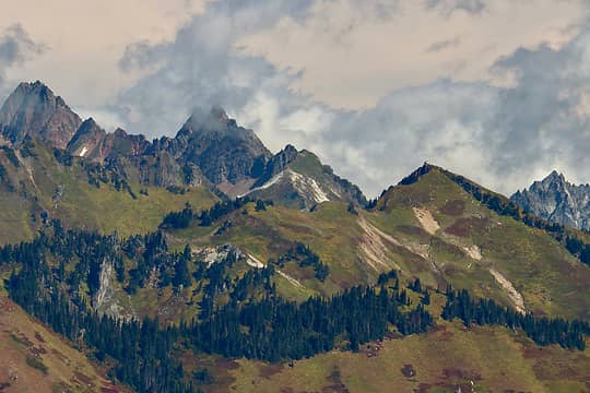 Green Mountain Lookout from Circle Peak