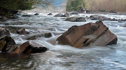 January - Carbon River at Manley Moore Rd