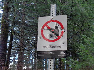 Sign at Capitol Peak.