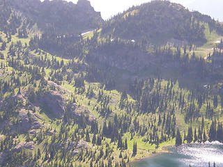 Views from Crystal peak summit.