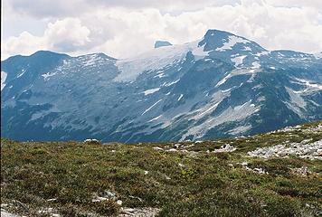 southern arm of Challenger above Little Beaver valley from Tapto trail.