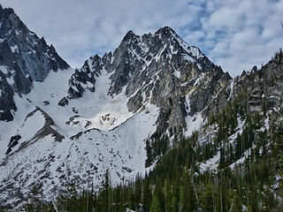 Colchuck Peak, our destination