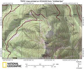 Goat Peak, Mazama, 5 mi, 1500-1700' r/t