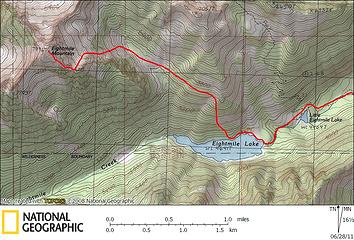 8mile scramble route