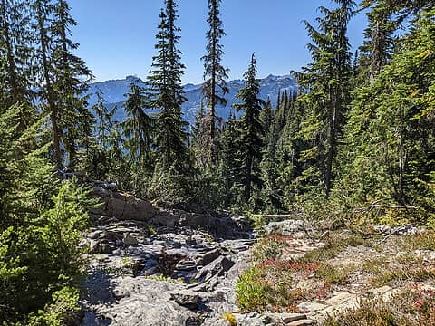 Slabby creek after leaving the Spade Lake Trail