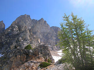 SW side of Goode, from bivy #2