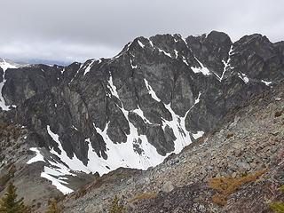 West crag and traverse