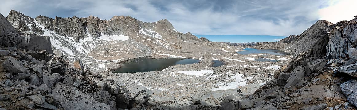 view from near the col