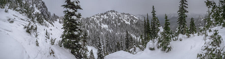 Pickhandle Pt from the PCT near Bear Gap . . .