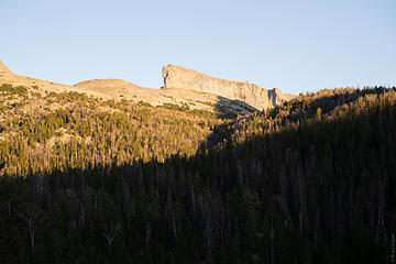 alpenglow on East Temple