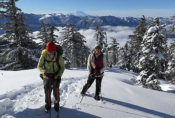 Carla & Elle higher up