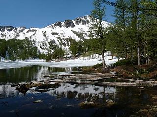 Cooney Lake from north end looking south