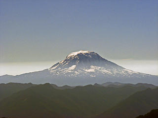 Mount Adams from the Pyramid Peak summit