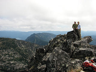 Dad and Hannah on Howard