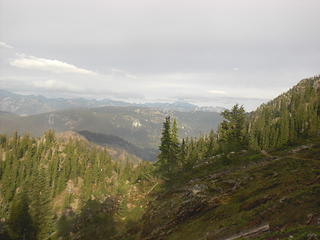 Mt. Stewart in the distance