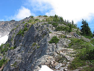 Looking Up Northwest Shoulder Of Ruby Mtn