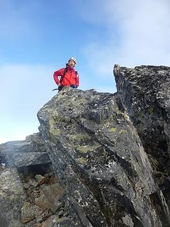 Matt on the summit