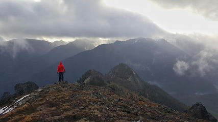 Tyler Peak summit looking east