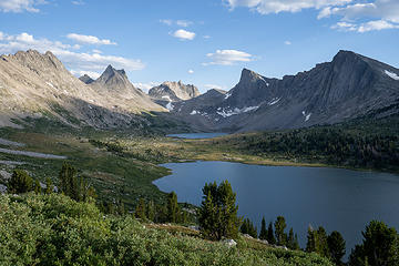 Middle fork and Lee Lakes