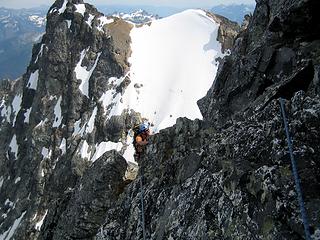 Jon on NE Buttress of Goode III