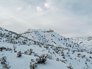 Highpoint on ridge up Dry Gulch