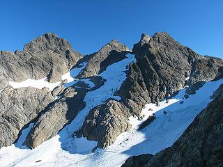 3 Fingers and Queest Alb Glacier