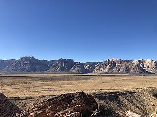 Red Rock from Dante' Wall