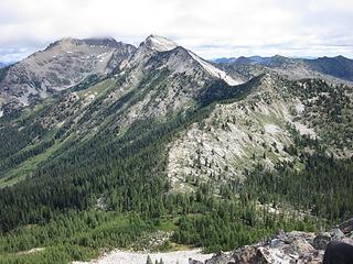 Ridge leading to Camels Hump