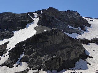 Views from turnaround spot above Glacier Basin.