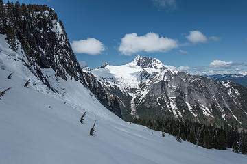 north face of ulalach + whitehorse