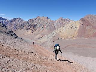 Approaching Camp Canada