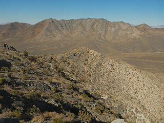 Mescal seen from the summit