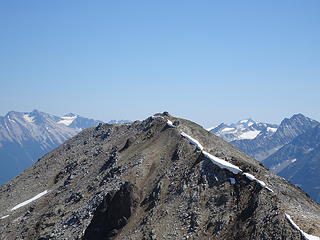 True Glacier View summit. Tuber Hill is only a little shorter