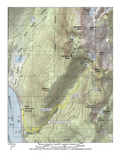 Mt Laura Route Map