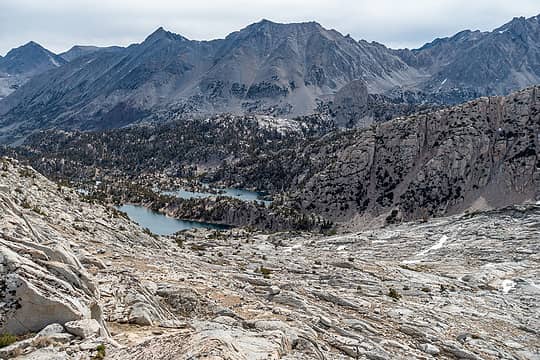 ledges into 60 lake basin