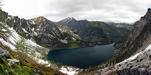 Colchuck Lake from Aasgard Pass Knob
