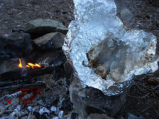 Trout for breakfast, Big Hidden Lake 6/19 to 6/22/17