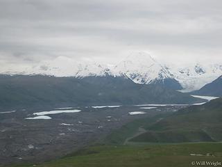 Trident Glacier from work helicopter